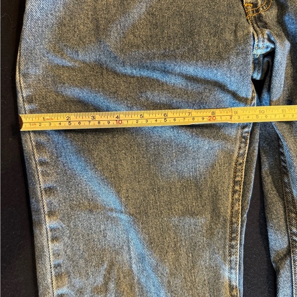 Levi's Men's Straight Fit Blue Jeans Sz 32x32 - Picture 4 of 5